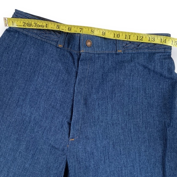 Vintage 70s Levi’s Orange Tab High Rise Bell Bottom Jeans Deadstock USA Sz 29 - Picture 3 of 16